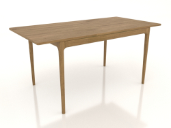 Tavolo da pranzo pieghevole FARGO 1600x800x750 mm (rovere naturale)
