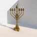 3d model Menorah - preview