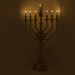 3d model Menorah - preview