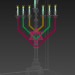 3d model Menorah - preview