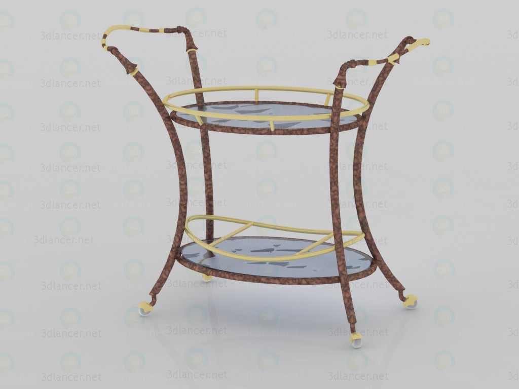 3d 4095, Serving table model buy - render