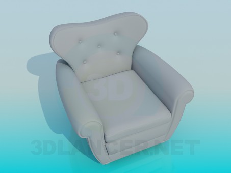 modèle 3D Fauteuil - preview