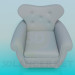 3d model Armchair - preview