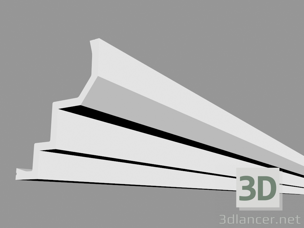 Modelo 3d Cornija C300 (200 x 16,5 x 13 cm) - preview