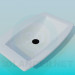 3d model Washbasin - preview