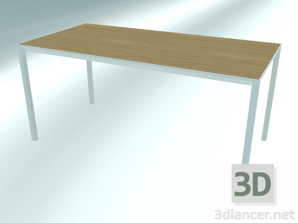 3D Modell Rechteckiger Bürotisch FRAME (P12 160X80 Н74) - Vorschau