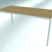 3d model Rectangular office table FRAME (P12 160X80 Н74) - preview