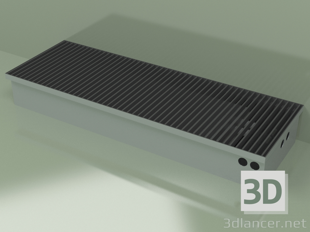 3d model Duct convector - Aquilo FMK (340x1000x140, RAL 9005) - preview