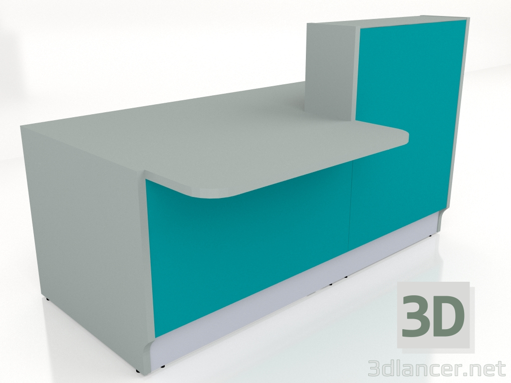 3D Modell Empfangstheke Linea LIN33P (1856x1122) - Vorschau