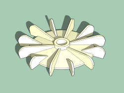 Impeller for motor