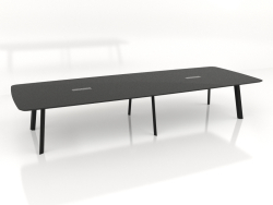 Conference table with electrification module 415x155