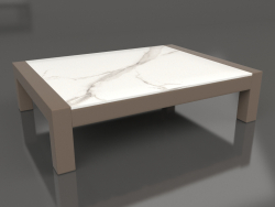 Table basse (Bronze, DEKTON Aura)