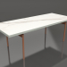 3d model Mesa de comedor (Gris cemento, DEKTON Aura) - vista previa