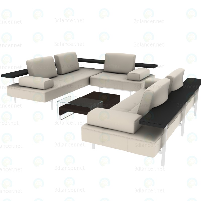 3d model Sofa - preview