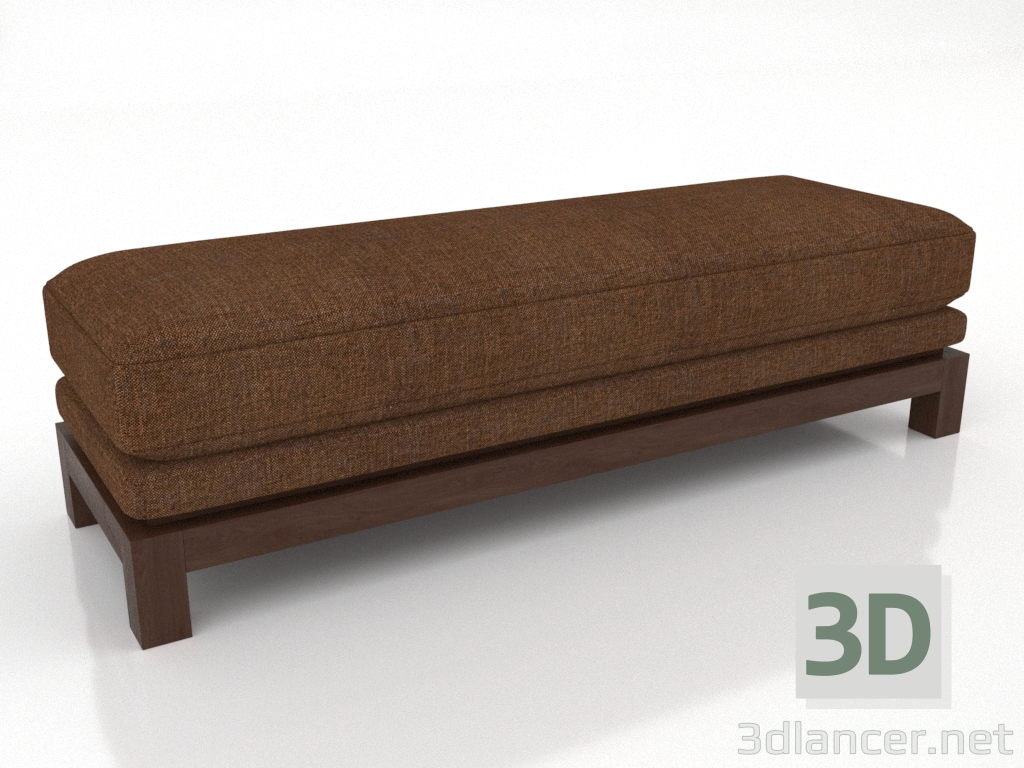 modèle 3D Banc INDIA SONG - preview modèle 3D Banc INDIA SONG - preview