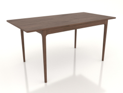 Katlanır yemek masası FARGO 1600x800x750 mm (tütün meşesi)