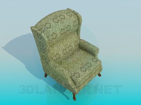 modello 3D Poltrona - anteprima