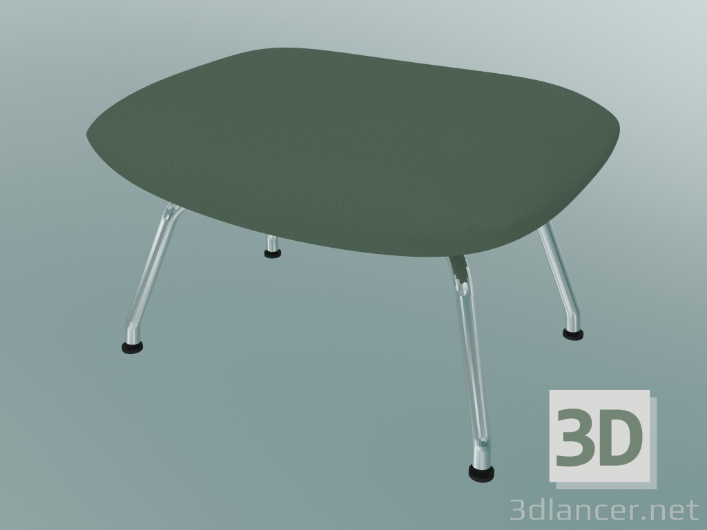 3d model Ottoman Doze (Forest Nap 952, Chrome) - vista previa