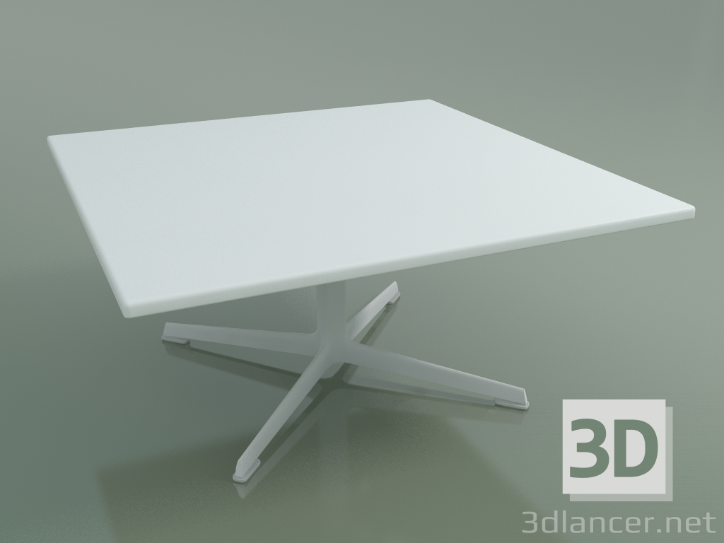 3d model Square coffee table 0963 (H 36.4 - 80x80 cm, M02, V12) - preview