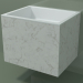 3D Modell Wandwaschbecken (02R133301, Carrara M01, L 60, P 48, H 48 cm) - Vorschau