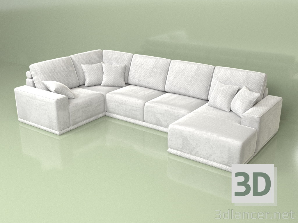 3d model Sofá taylor - vista previa