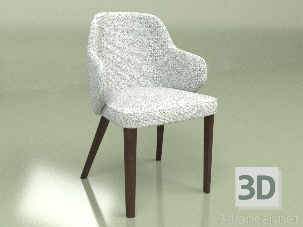 modello 3D sedia - anteprima