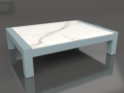 Mesa de centro (Gris azul, DEKTON Aura)