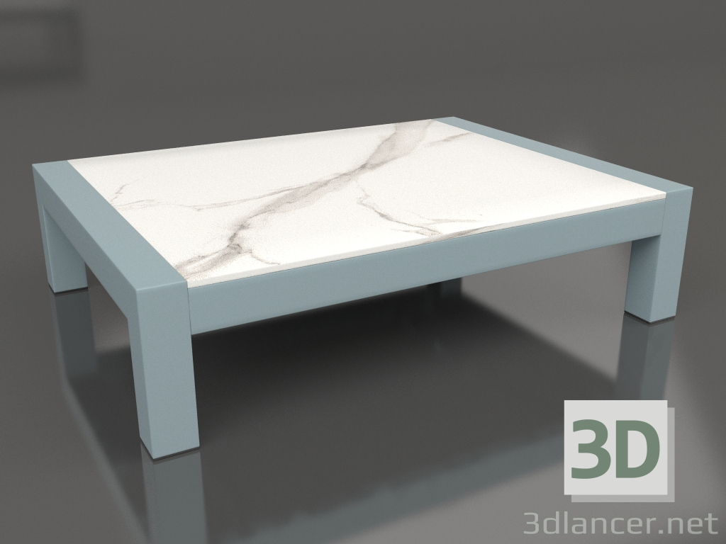 3d модель Стіл кавовий (Blue grey, DEKTON Aura) – превью