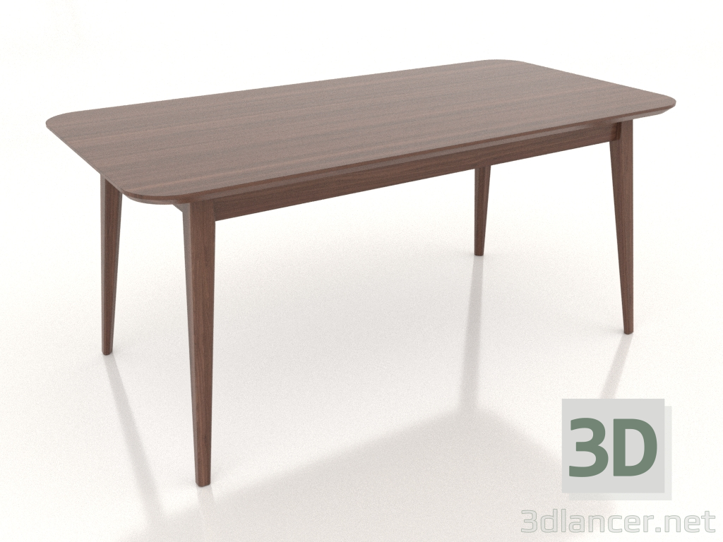 Modelo 3d Mesa de jantar GRANDE 1600x800 mm (freixo nogueira) - preview