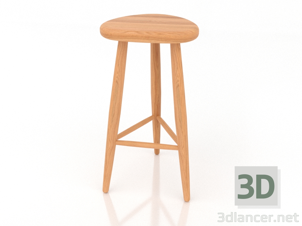 3D Modell KALANCHA Barhocker - Vorschau 3D Modell KALANCHA Barhocker - Vorschau