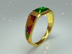 Anillo "abril"