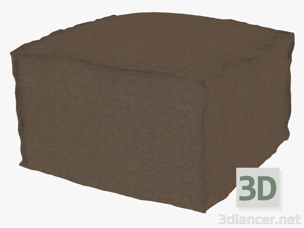 3d model cuadrada mesa de café SABENA FIN TABLA (7801.1002.Brown) - vista previa