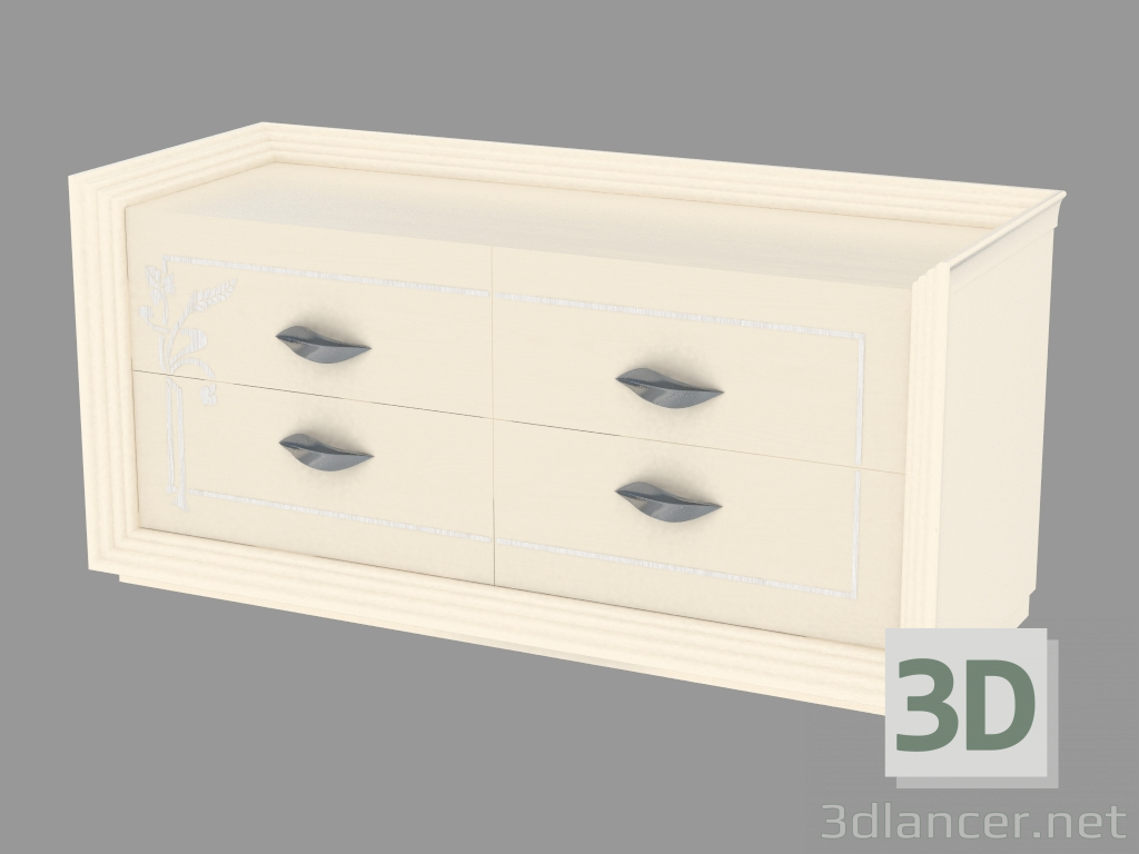 3d model pecho CLTODZF - vista previa