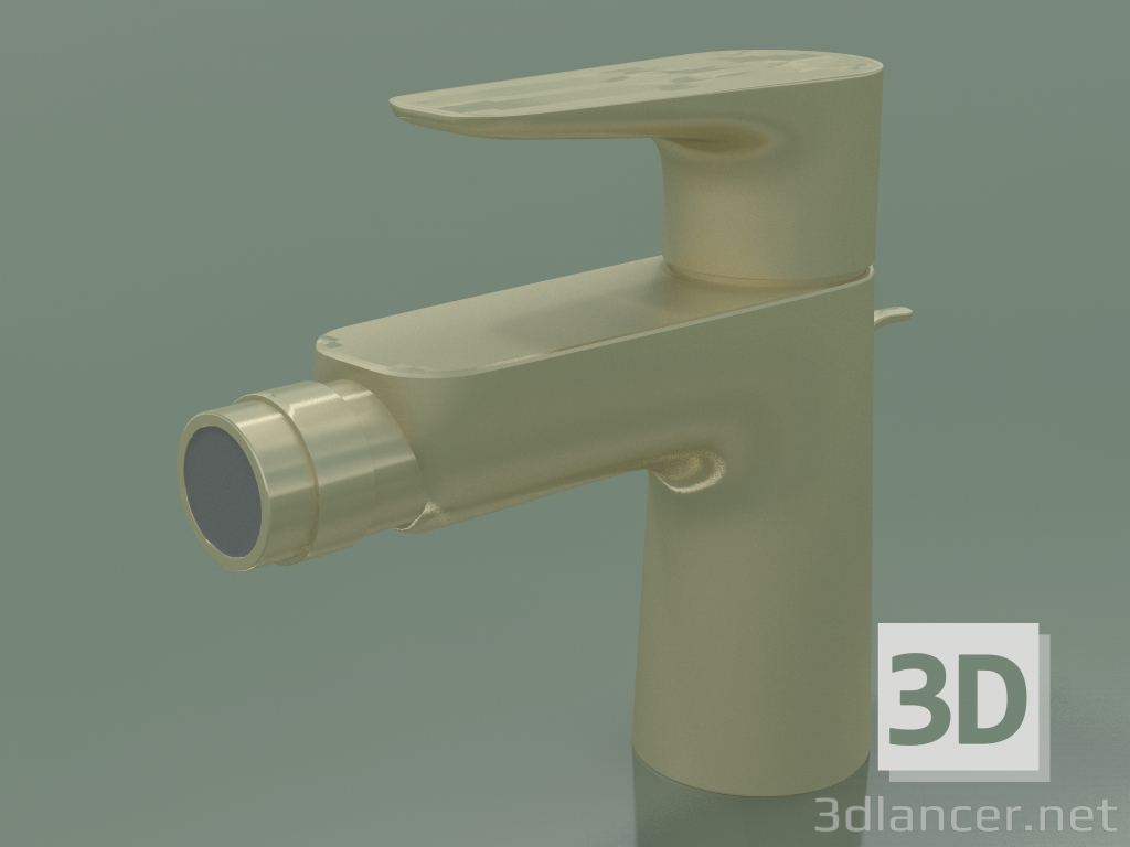 3d model Mezclador monomando de bidé (71720990) - vista previa