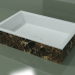 modello 3D Lavabo da appoggio (01R141301, Emperador M06, L 72, P 48, H 16 cm) - anteprima