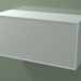 modello 3D Scatola (8AUDCA03, Glacier White C01, HPL P02, L 96, P 36, H 48 cm) - anteprima