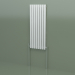 modèle 3D Radiateur vertical RETTA (8 sections 1200 mm 40x40, blanc brillant) - preview