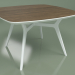 3d model Mesa de comedor Lars Walnut (blanco, 1200x1200) - vista previa