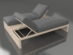 Cama doble para relax (Arena)