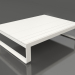 3d model Mesa de centro 120 (Polietileno blanco, Gris ágata) - vista previa