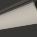 modello 3D Cornice soffitto in gesso alto KGP 001 1 (100x79) - anteprima