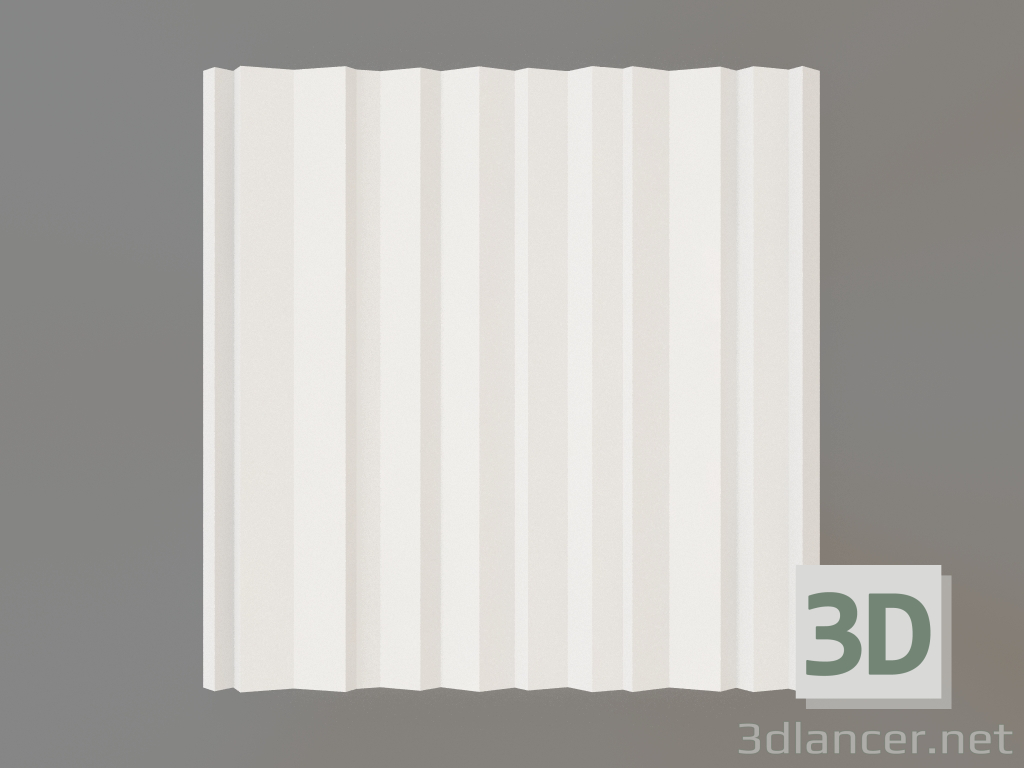 3D modeli Alçı 3D panel Füzyonu - önizleme