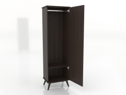 Mobile 3 600x450x2000 mm, opzione 1 (aperto, noce frassino)