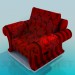 3d model Armchair - preview