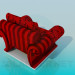 3d model Armchair - preview