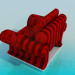 3d model Armchair - preview