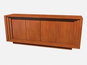 Horizontal madera Art Deco pecho Rollins