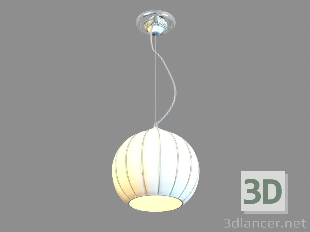 3d model Luz colgante A2121SP-3WH - vista previa