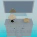 3d model Dresser - preview