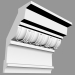 3d model Cornice C302 (12.8 x 8.5 cm) - preview